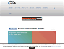 Tablet Screenshot of diariogetafe.com